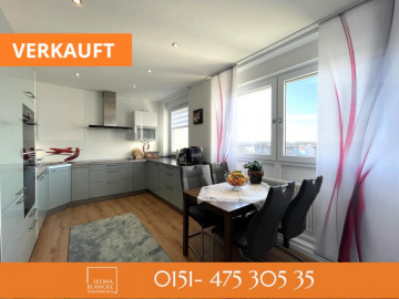 ATTRAKTIVER KAUFPREIS!! – Demnächst bezugsfreie, komplett modernisierte 3,5-Zimmer-ETW mit hochwertiger Einbauküche, 95448 Bayreuth, Wohnung